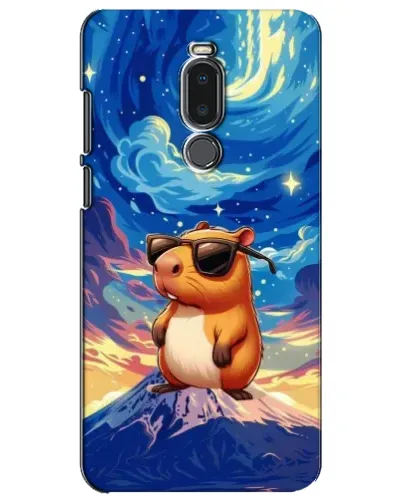 Чехол для Meizu Note 8 с картинкой «Капибара Ван Гога»