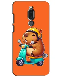 Чехол для Meizu Note 8 с картинкой «Капибара на скутере» Чехол для Meizu Note 8 с картинкой «Капибара на скутере»