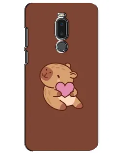 Чехол для Meizu Note 8 с картинкой «Капибара с сердцем» Чехол для Meizu Note 8 с картинкой «Капибара с сердцем»