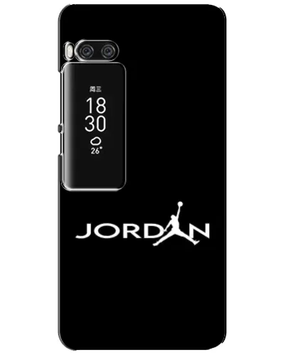 Чехол для Meizu Pro 7 Plus с картинкой «Jordan White Logo»