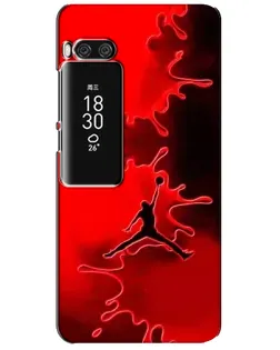 Чехол для Meizu Pro 7 Plus с картинкой «Jordan Red Smoke»