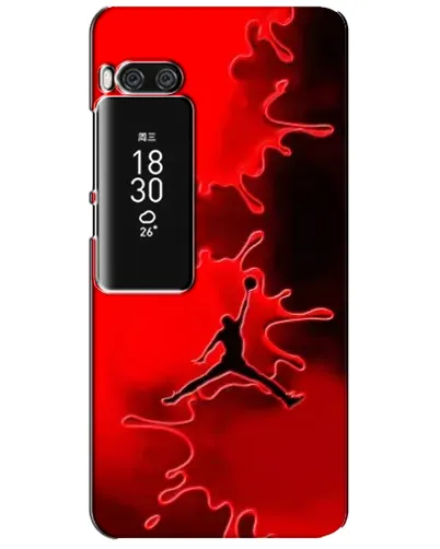 Чехол для Meizu Pro 7 Plus с картинкой «Jordan Red Smoke»