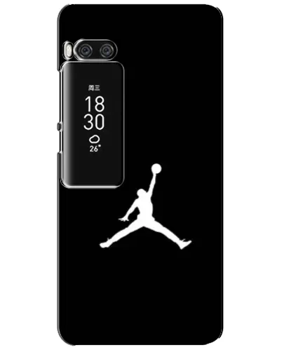 Чехол для Meizu Pro 7 Plus с картинкой «Jordan Silhouette»