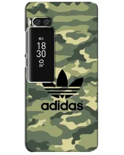 Чехол для Meizu Pro 7 Plus с картинкой «Милитари стиль Adidas»