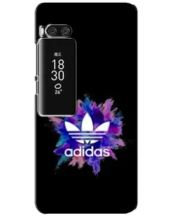 Чехол для Meizu Pro 7 Plus с картинкой «Взрыв красок Adidas»