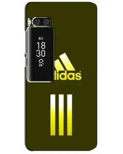 Чехол для Meizu Pro 7 Plus с картинкой «Оливковый градиент Adidas»