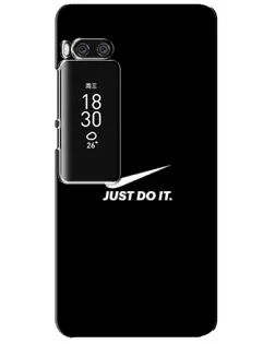 Чехол для Meizu Pro 7 Plus с картинкой «Минимализм от Nike»