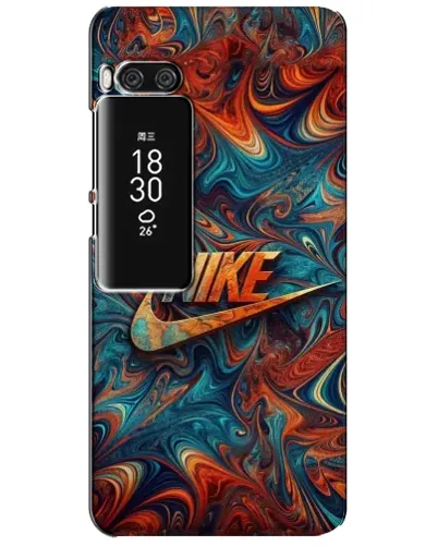 Чехол для Meizu Pro 7 Plus с картинкой «Nike в абстракции»