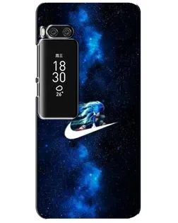 Чехол для Meizu Pro 7 Plus с картинкой «Звездный путь Nike»
