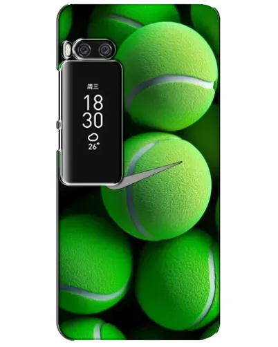 Чехол для Meizu Pro 7 Plus с картинкой «Теннисные мячи Найк»