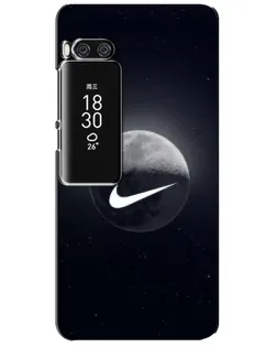 Чехол для Meizu Pro 7 Plus с картинкой «Nike в стиле граффити»
