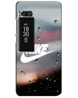 Чехол для Meizu Pro 7 Plus с картинкой «Nike в стиле ретро»