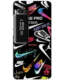 Чехол для Meizu Pro 7 Plus с картинкой «Nike — роскошь»