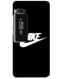 Чехол для Meizu Pro 7 Plus с картинкой «Мазки краски Nike»