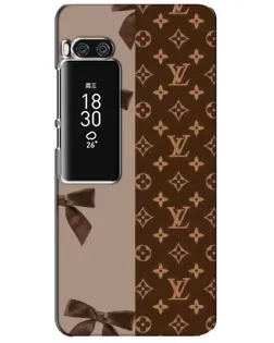 Чехол для Meizu Pro 7 Plus с картинкой «Louis Vuitton — банты»