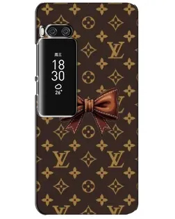 Чехол для Meizu Pro 7 Plus с картинкой «LV с бантом»