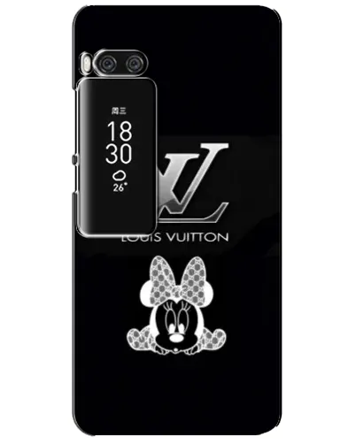 Чехол для Meizu Pro 7 Plus с картинкой «LV и Минни Маус»