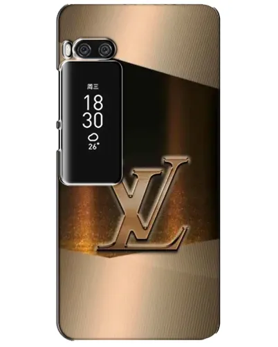 Чехол для Meizu Pro 7 Plus с картинкой «LV — золотое сияние»