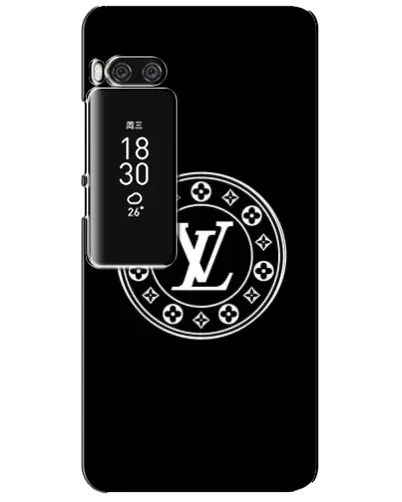 Чехол для Meizu Pro 7 Plus с картинкой «LV — печать стиля»