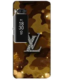 Чехол для Meizu Pro 7 Plus с картинкой «Камуфляжный Louis Vuitton»