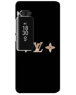Чехол для Meizu Pro 7 Plus с картинкой «Louis Vuitton — минимализм»