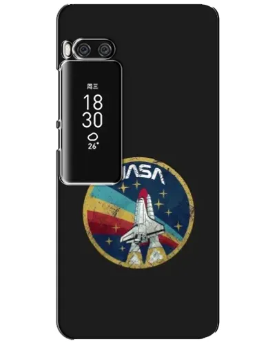 Чехол для Meizu Pro 7 Plus с картинкой «NASA — эмблема миссии»