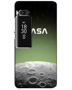 Чехол для Meizu Pro 7 Plus с картинкой «NASA — лунный градиент»