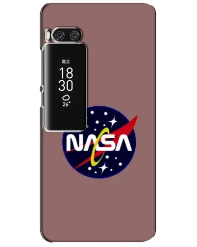 Чехол для Meizu Pro 7 Plus с картинкой «NASA — ретро космос»