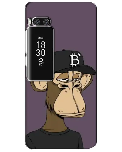 Чехол для Meizu Pro 7 Plus с картинкой «Bored Ape в кепке» Чехол для Meizu Pro 7 Plus с картинкой «Bored Ape в кепке»