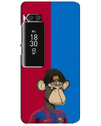 Чехол для Meizu Pro 7 Plus с картинкой «Bored Ape — фанат Барсы» Чехол для Meizu Pro 7 Plus с картинкой «Bored Ape — фанат Барсы»