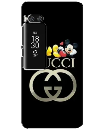 Чехол для Meizu Pro 7 Plus с картинкой «Gucci — герои Disney»