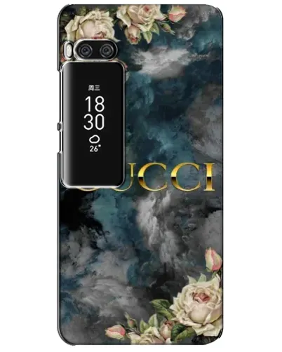 Чехол для Meizu Pro 7 Plus с картинкой «Абстрактные цветы Gucci»