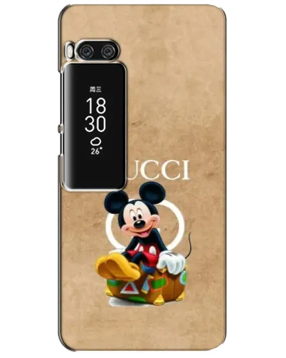 Чехол для Meizu Pro 7 Plus с картинкой «Микки Маус Gucci — крафт»
