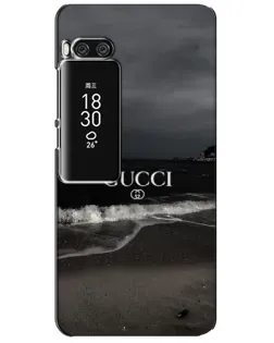Чехол для Meizu Pro 7 Plus с картинкой «Gucci — морской прибой»