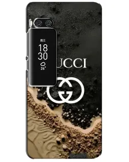 Чехол для Meizu Pro 7 Plus с картинкой «Gucci — песчаные дюны»