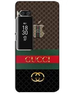 Чехол для Meizu Pro 7 Plus с картинкой «Gucci — брендированный десерт»