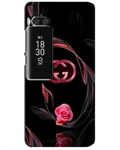 Чехол для Meizu Pro 7 Plus с картинкой «Gucci — неоновая роза»