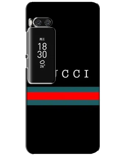 Чехол для Meizu Pro 7 Plus с картинкой «Gucci — красный пояс»