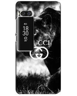 Чехол для Meizu Pro 7 Plus с картинкой «Gucci — дикая природа»