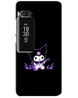 Чехол для Meizu Pro 7 Plus с картинкой «Электрическая Kuromi»