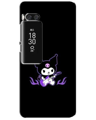 Чехол для Meizu Pro 7 Plus с картинкой «Электрическая Kuromi» Чехол для Meizu Pro 7 Plus с картинкой «Электрическая Kuromi»