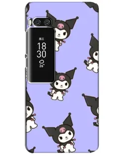 Чехол для Meizu Pro 7 Plus с картинкой «Паттерн с Kuromi»