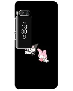 Чехол для Meizu Pro 7 Plus с картинкой «My Melody и Kuromi»