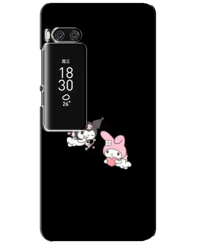 Чехол для Meizu Pro 7 Plus с картинкой «My Melody и Kuromi» Чехол для Meizu Pro 7 Plus с картинкой «My Melody и Kuromi»