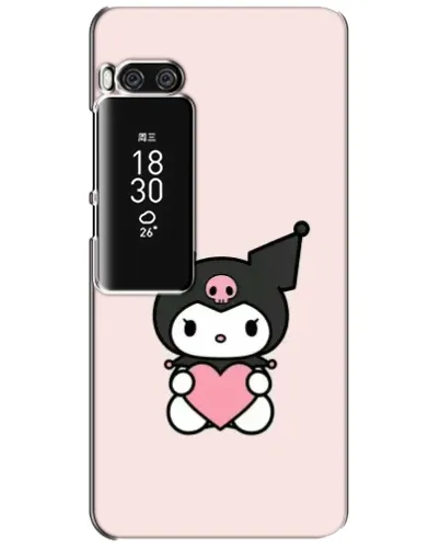 Чехол для Meizu Pro 7 Plus с картинкой «Kuromi и сердце» Чехол для Meizu Pro 7 Plus с картинкой «Kuromi и сердце»