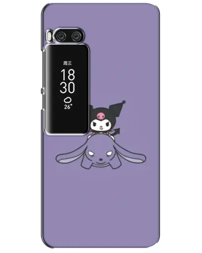 Чехол для Meizu Pro 7 Plus с картинкой «Kuromi на лиловом фоне» Чехол для Meizu Pro 7 Plus с картинкой «Kuromi на лиловом фоне»