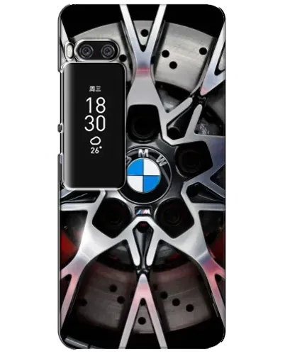Чехол для Meizu Pro 7 Plus с картинкой «BMW — деталь диска»