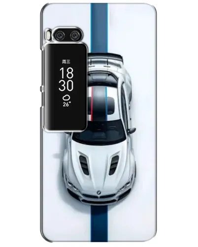 Чехол для Meizu Pro 7 Plus с картинкой «Вид сверху — BMW M»
