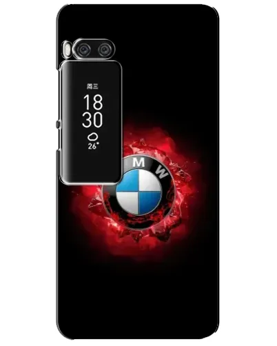 Чехол для Meizu Pro 7 Plus с картинкой «Логотип BMW — вспышка»