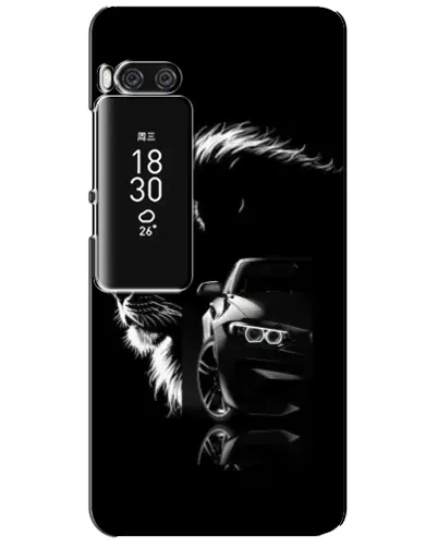 Чехол для Meizu Pro 7 Plus с картинкой «BMW и лев»